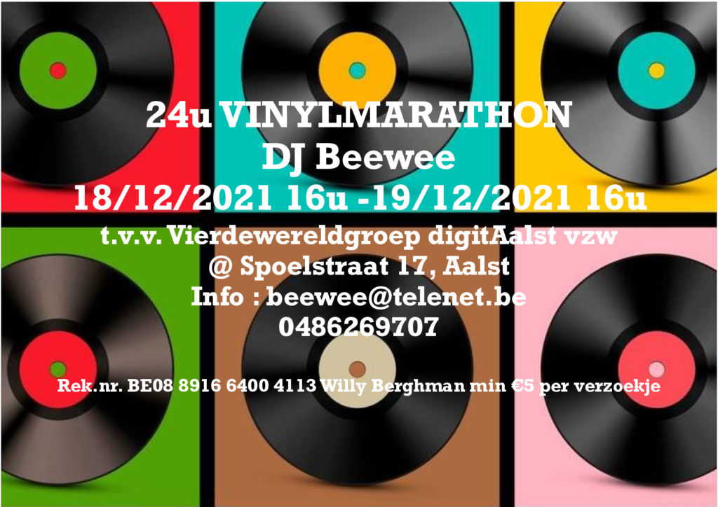 Vinyl for Life – 24uur Vinyl marathon